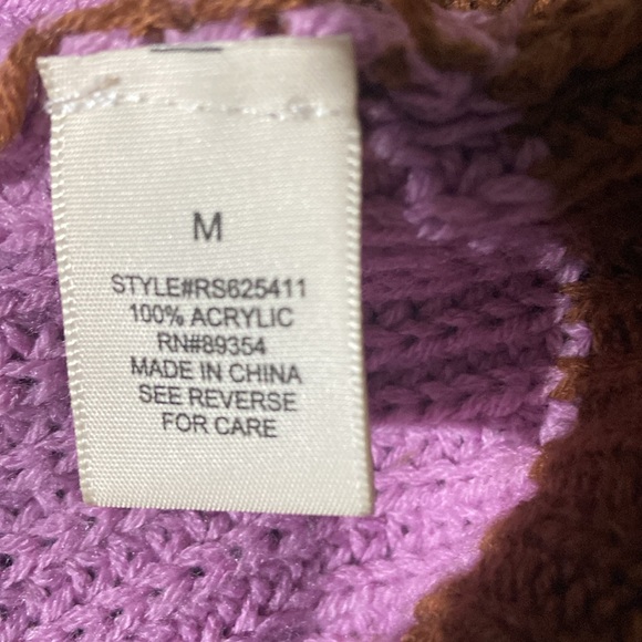 No Comment NY-LA 100% Acrylic Sweater - Picture 8 of 8